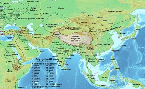 Mamluk Bahriah aslinya berasal dari orang Kipchak di Asia Tengah atau Kazakhstan skrg